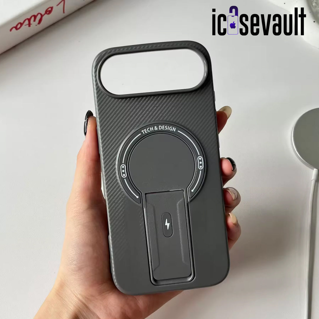 CarbonStand Pro™ Magnetic Kickstand Case