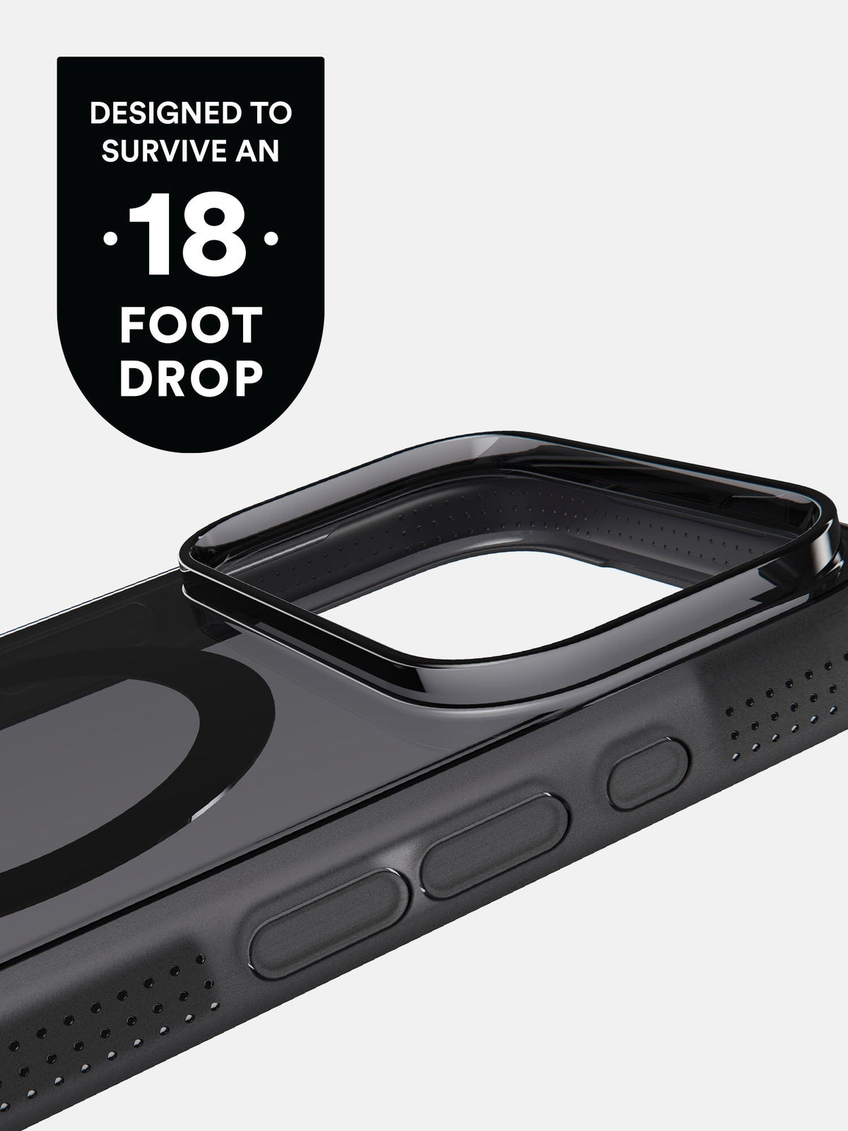 Black Transparent Case For Iphone 17, 17 air, 17 pro, 17 pro max
