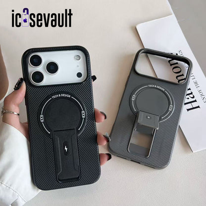 CarbonStand Pro™ Magnetic Kickstand Case