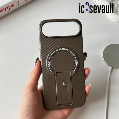 CarbonStand Pro™ Magnetic Kickstand Case