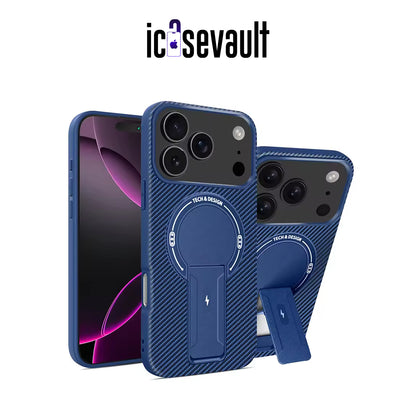 CarbonStand Pro™ Magnetic Kickstand Case