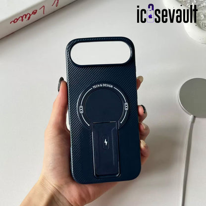 CarbonStand Pro™ Magnetic Kickstand Case