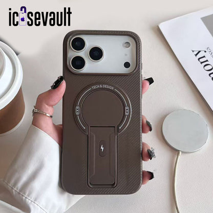 CarbonStand Pro™ Magnetic Kickstand Case