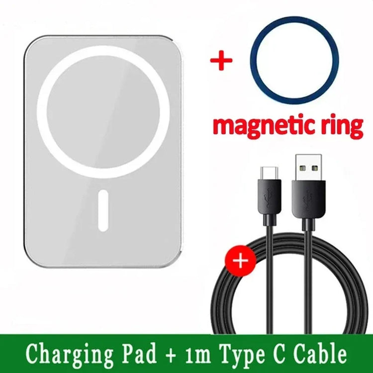 Mini Magnetic Wireless Car Charger Phone Holder Stand Car Mount For iPhone 17 16 15 14 13 12 Pro Max Fast Car Charging Station