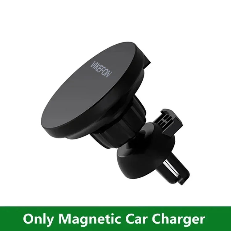 Magnetic Car Wireless Charger For iPhone 12 13 14 15 pro max Air Vent Car Phone Holder Stand Fast Car Charging