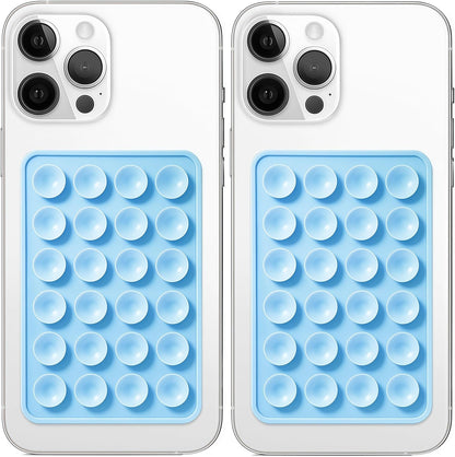 Silicone Suction Phone Mount for iPhone & Android | Hands-Free Selfie & Video Holder (Pack Of 2)