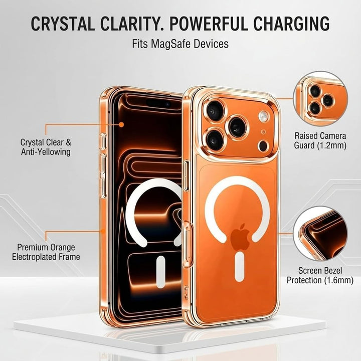 MagSafe Magnetic Clear Case for iPhone 17 / 17 Pro / 17 Pro Max / 17 Air