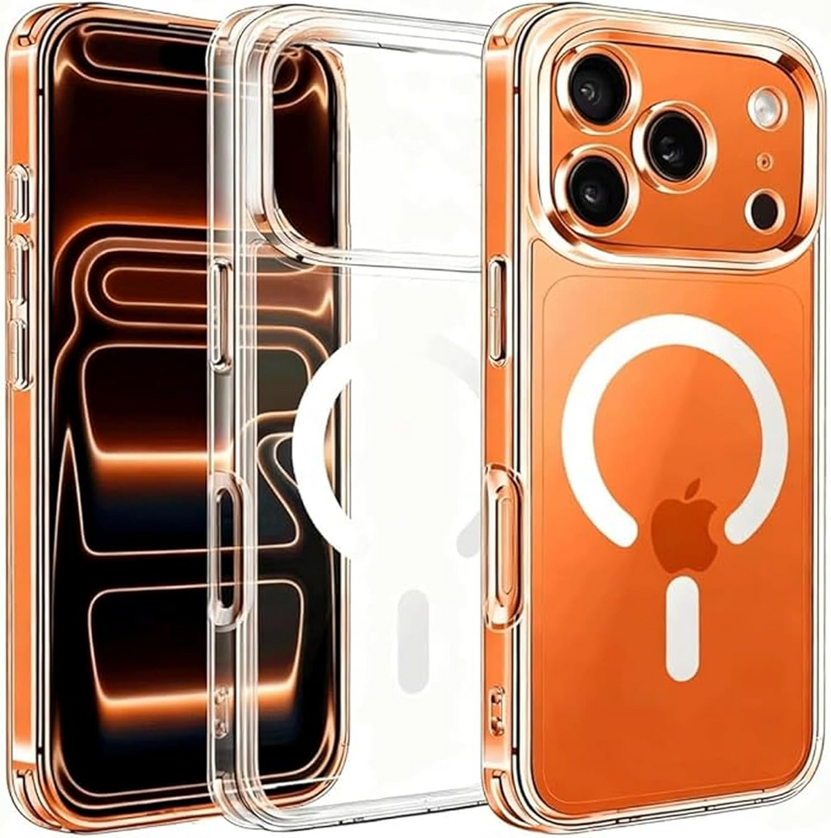 Clear MagSafe Case for iPhone 17 & 18 – Anti-Yellow, Drop-Tested