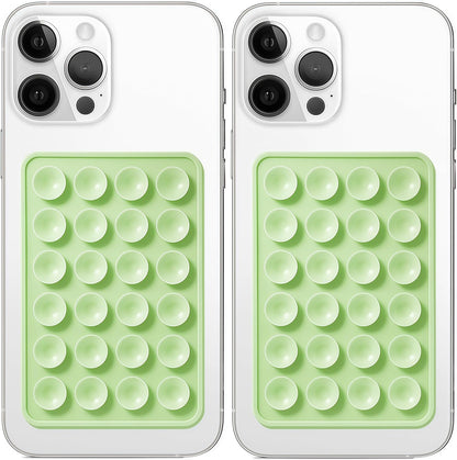 Silicone Suction Phone Mount for iPhone & Android | Hands-Free Selfie & Video Holder (Pack Of 2)