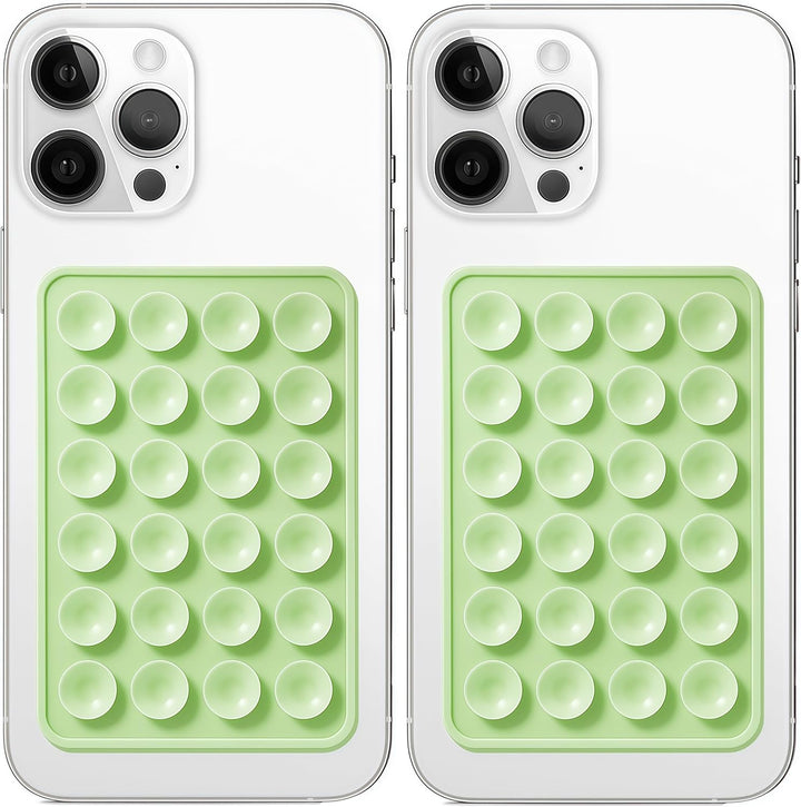 Silicone Suction Phone Mount for iPhone &amp; Android | Hands-Free Selfie &amp; Video Holder (Pack Of 2)